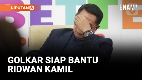 VIDEO: Ridwan Kamil Bakal Diperiksa, Golkar Hormati Langkah KPK