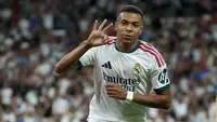 Hasil Liga Spanyol: Kylian Mbappe Hattrick, Real Madrid Bungkam Real Sociedad di Santiago Bernabeu