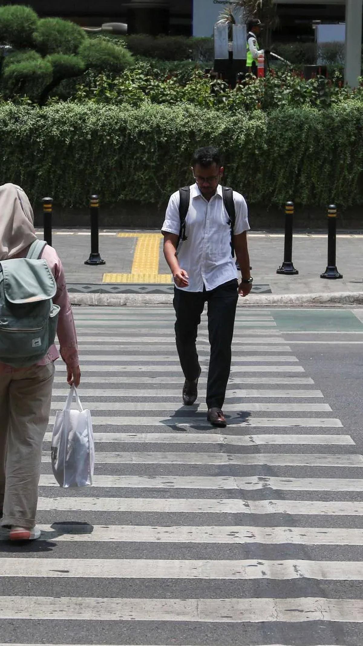 Fenomena Kulminasi Utama atau Hari Tanpa Bayangan di DKI Jakarta terjadi sekitar pukul 11.40 WIB.