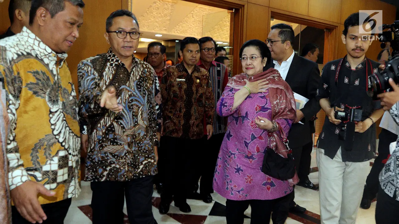 Bahas Pancasila dan UUD 1945, Megawati Temui Pimpinan MPR