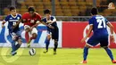 Tim asuhan Indra Sjafri unggul 2-0 melawan Timnas Filipina U-19 meski melalui permainan ketat dalam kualifikasi Piala AFC di Gelora Bung Karno pada Kamis (11/10/13) (Liputan6.com/ Helmi Fithriansyah)