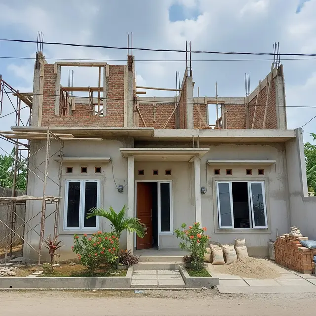 Rumah Sederhana yang Bisa Dibangun Bertahap