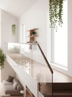 Model Rumah Mungil dengan Void Vertikal/Gemini AI