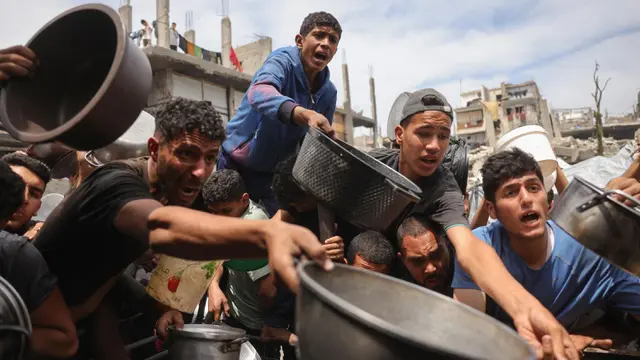 2,1 Juta Warga Gaza Terancam Kelaparan Ekstrem