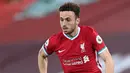 7. Diogo Jota (44,70 juta euro) - Penampilan apik Diogo Jota di Wolverhampton membuat Liverpool tertarik untuk melabuhkan pemain asal Portugal ini ke Old Trafford. Jota didatangkan Liverpool dengan harga transfer mencapai 44,70 juta euro. (AFP/Laurence Griffiths/pool)