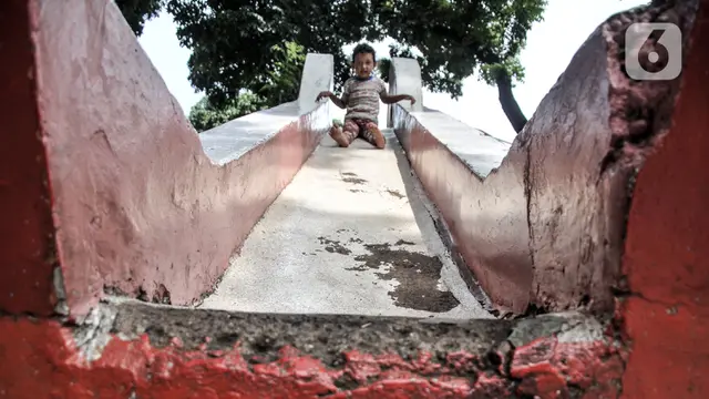Minim Pengawasan, Kondisi RPTRA Manggis Tak Terawat