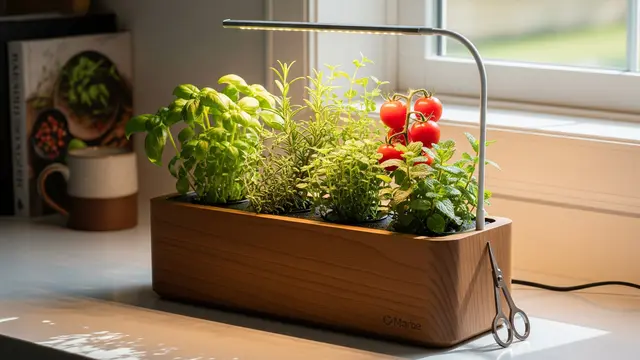 Model Kebun Mini untuk Keluarga Sibuk (AI)