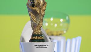 Trofi Piala Dunia 2026. (AP Photo)