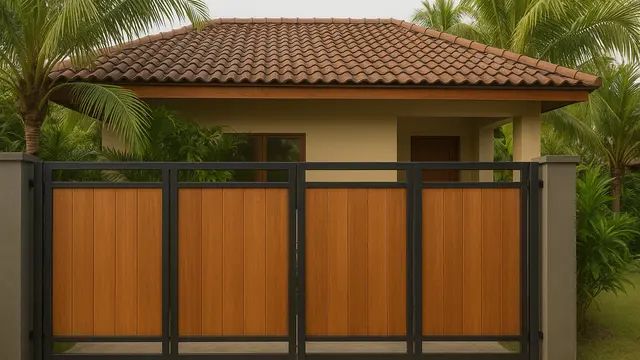 Rumah Sederhana yang Ada Gerbangnya (Foto: ChatGPT)