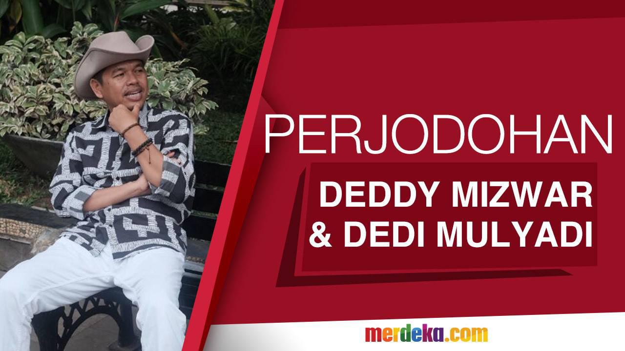 Cerita perjodohan Deddy Mizwar dan Dedi Mulyadi