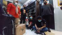 Kurir sabu asal Iran ditangkap Polda Jatim. (Foto: Liputan6.com/Dian Kurniawan)