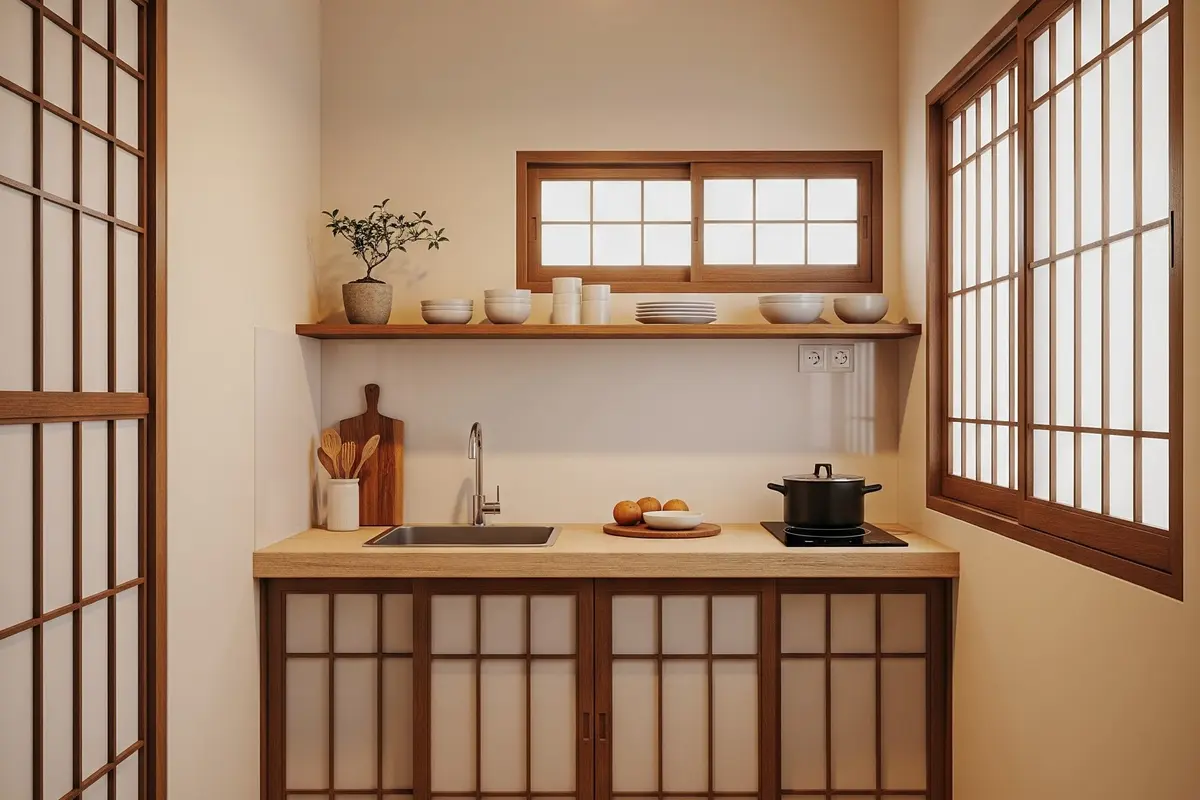 9 Desain Dapur Ala Jepang Minimalis Ukuran 2x2 Meter, Estetis dengan Budget Terjangkau