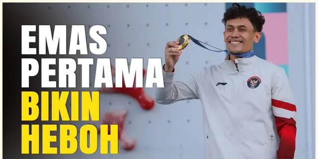 VIDEO: Veddriq Leonardo Sumbang Medali Emas Pertama di Olimpiade 2024, Warganet Heboh!