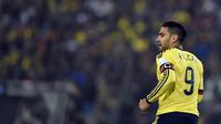 Radamel Falcao jadi kapten di timnas Kolombia (PABLO PORCIUNCULA / AFP)