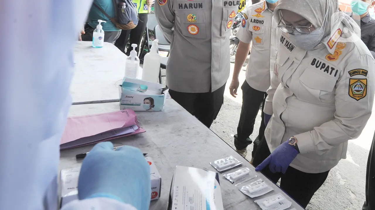 Rapid Test Antigen Acak Diterapkan di Kawasan Puncak Bogor