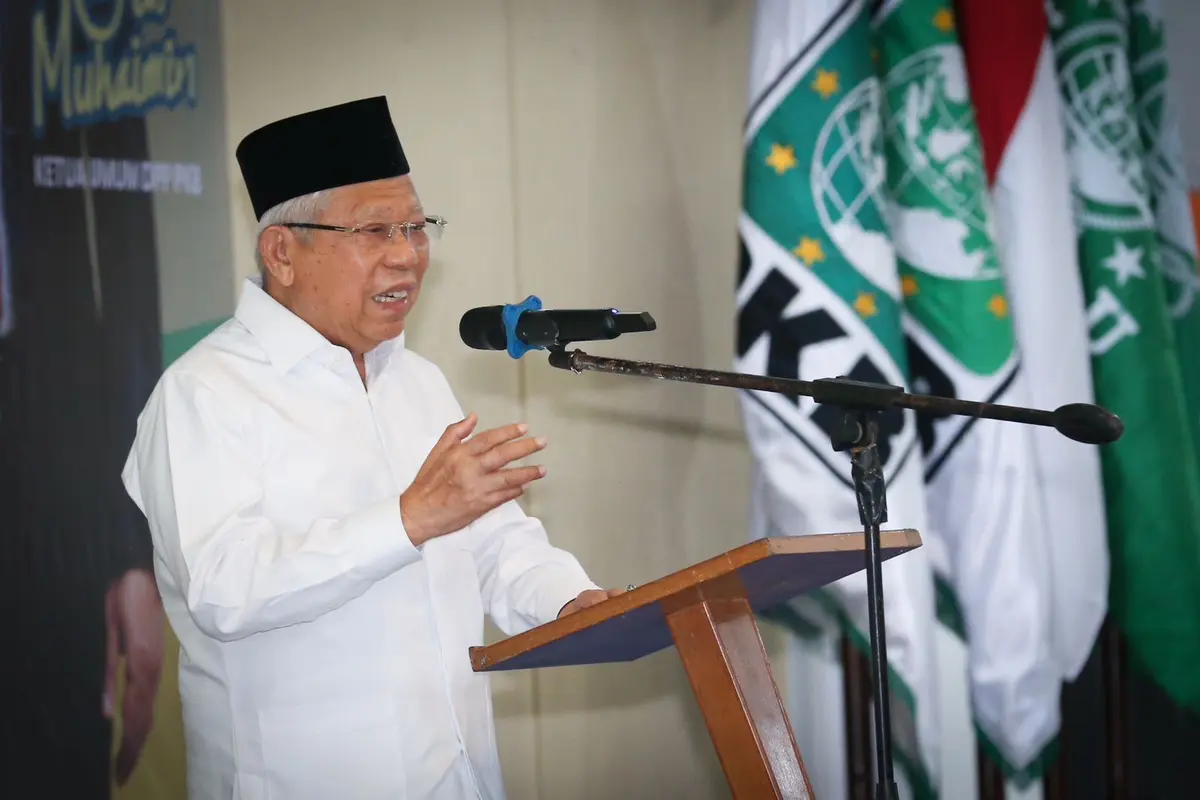 Ketua Dewan Syura DPP Partai Kebangkitan Bangsa (PKB) Ma'ruf Amin