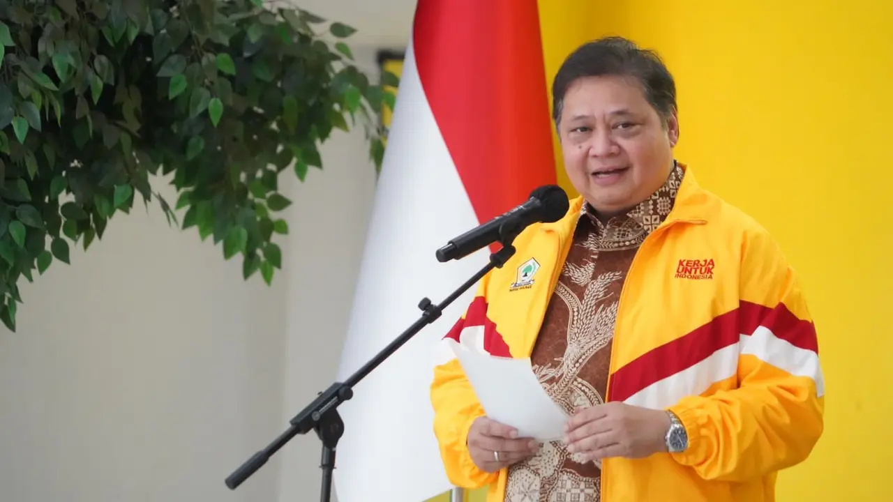 Ketua Umum DPP Partai Golkar Airlangga Hartarto