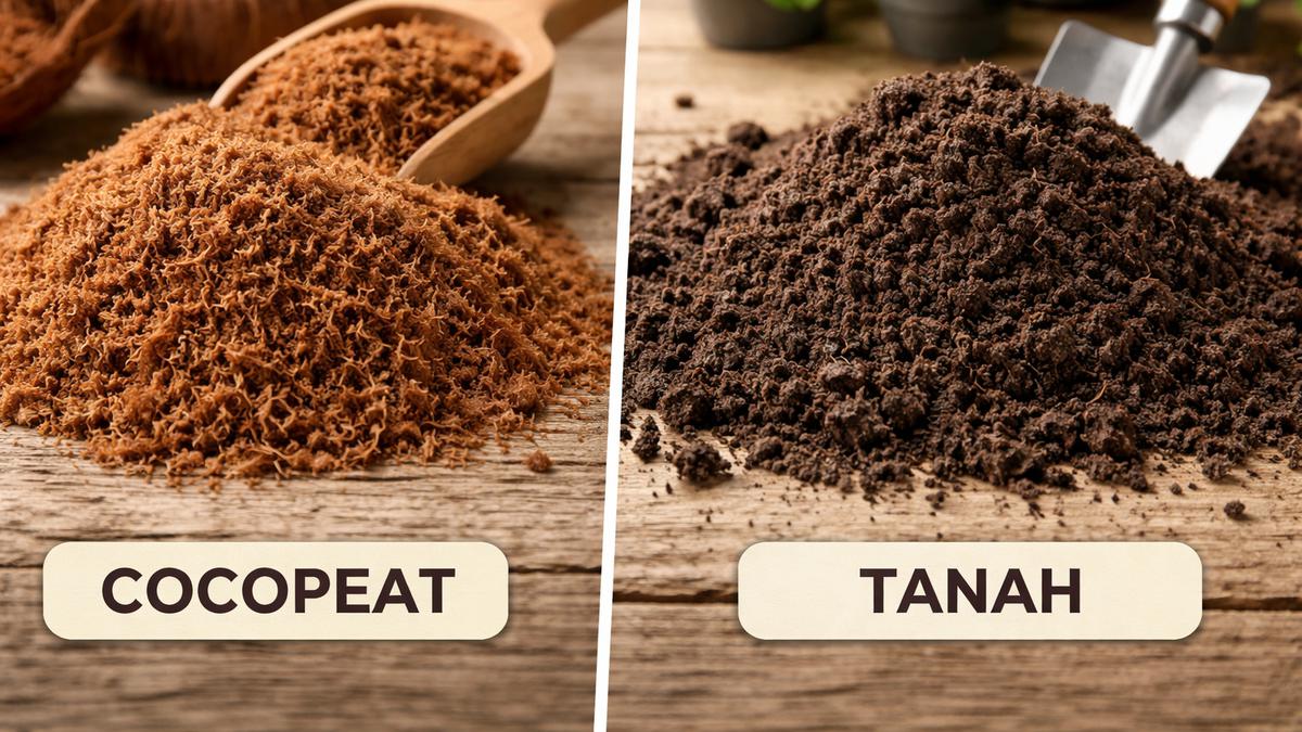 Cocopeat vs Tanah, Mana yang Lebih Bagus untuk Berkebun di Rumah