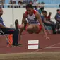 Hasil ini juga merupakan kegagalannya mempertahankan medali emas SEA Games. Pada SEA Games 2019 di Filipina ia mampu menjadi yang terbaik dengan lompatan sejauh 6,47 meter. (Bola.com/Ikhwan Yanuar)
