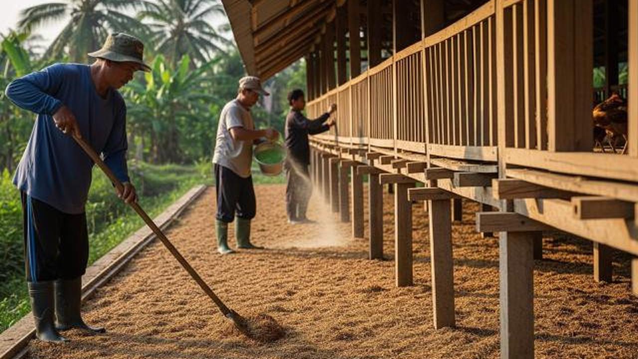 Cara Membuat Sarang Bertelur yang Disukai Ayam Kampung agar Produktivitas Optimal