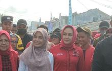 Blusukan ke Pasar Moderen Lampung, Atikoh Ganjar Borong Salak, Kurma hingga Sembako