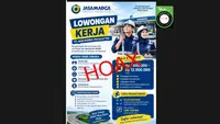 Cek Fakta: Hoaks Link Pendaftaran Lowongan Kerja Jasa Marga 2026