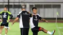 <p>Pemain Timnas Indonesia, Pratama Arhan mengikuti sesi latihan bersama skuad Timnas Indonesia di Stadion Madya, Senayan, Jakarta, Minggu (8/9/2024) sore jelang menghadapi Australia pada kualifikasi Piala Dunia 2026, Selasa 10 September 2024. (Bola.com/Abdul Aziz)</p>