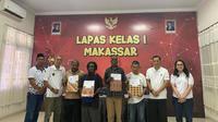 Tiga Terpidana Makar Asal Papua dan ODGH Bebas setelah dapat amnesti. (Liputan6.com/istimewa)