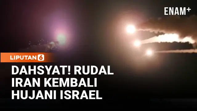 Rudal Iran Hujani Israel, Timur Tengah di Ambang Perang Besar Lagi!