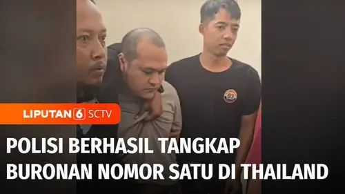 VIDEO: Polisi Berhasil Menangkap Buronan Nomor Satu di Thailand, di Apartemen Badung Bali