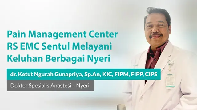 dr. Ketut Ngurah Gunapriya, Sp.An, KIC, FIPM, FIPP, CIPS