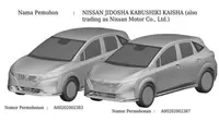Dua mobil Nissan dari situs DJKI (dgip.go.id)