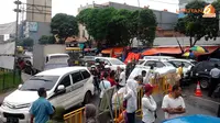 Dishub DKI Gunakan Bus-bus Besar Gusur PKL Tanah Abang