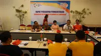 Pertemuan Asosiasi Gelanggang Olahraga Seluruh Indonesia di Magelang, Jawa Tengah, Sabtu (9/9/2017). (Liputan6.com/Fajar Abrori)