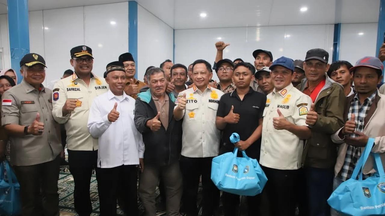 Kasatgas PRR Tito Karnavian Saluran Bantuan di Bener Meriah