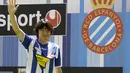 Pemain Jepang, Shunsuke Nakamura, resmi bergabung dengan Espanyol pada 22 Juni 2009 dan mendapatkan kontrak berdurasi dua musim. (AFP/Josep Lago) 