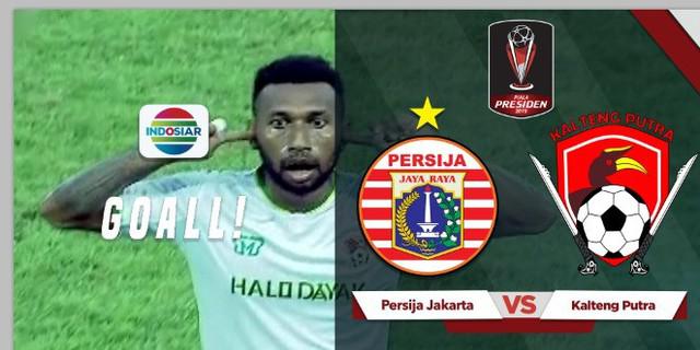 VIDEO: Gol Tangan Tuhan yang Terjadi Pada Laga Persija Vs Kalteng Putra