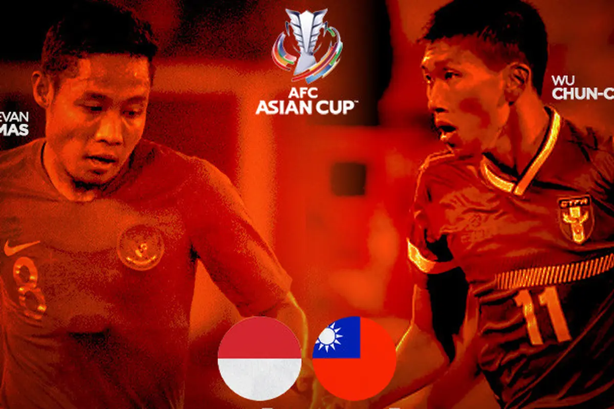 Kualifikasi Piala Asia - Duel Kapten - Indonesia Vs Chinese Taipei