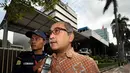 Arief diperiksa kasus dugaan korupsi Kegiatan Sosialisasi Sepeda Sehat dan Perawatan Gedung Kantor ESDM, dengan tersangka mantan Sekjen ESDM Waryono Karno (WK),  Jakarta, Jumat (19/12/2014). (Liputan6.com/Miftahul Hayat)