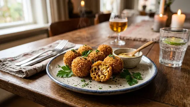 Bitterballen Makaroni