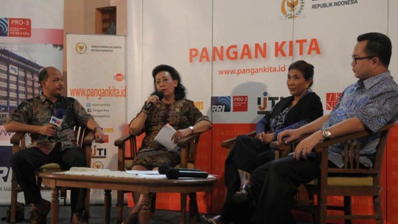 Menteri Susi bicara pemanfaatan sumber daya kelautan di Pangan Kita