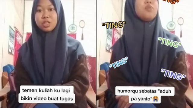 Viral Pak Yanto Video Cewek Bikin Tugas Bahasa Inggris Ini Kocak Hot Liputan6 Com