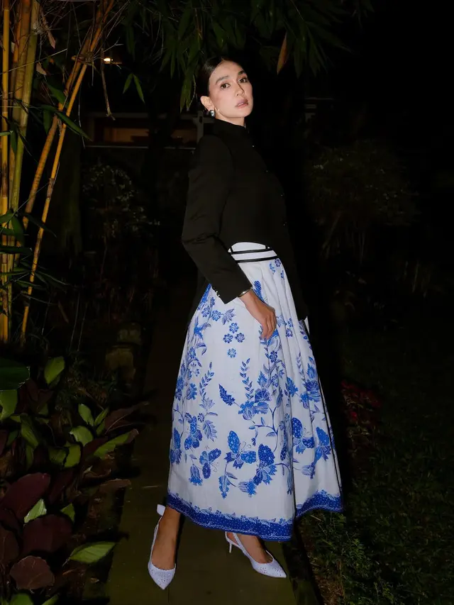 Luna Maya saat Hadir di Ulang Tahun Purwakarta. [@lunamaya]