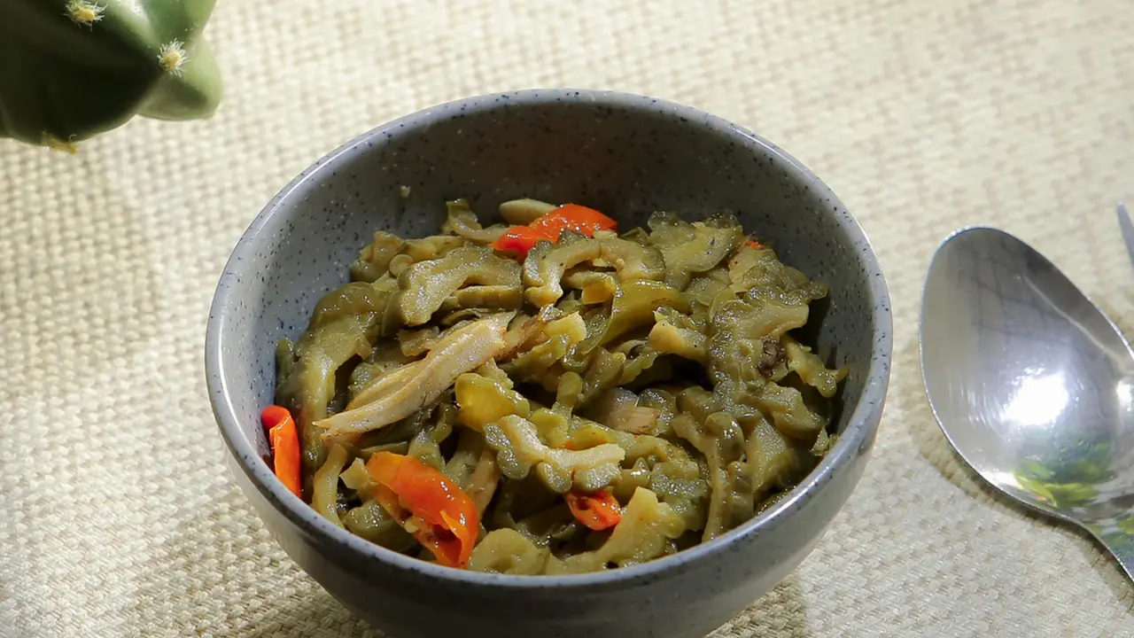 resep november tumis pare