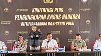 Polri Ungkap Penyelundupan Sabu Cair 264,73 Kg Jaringan Iran Modus Bensin