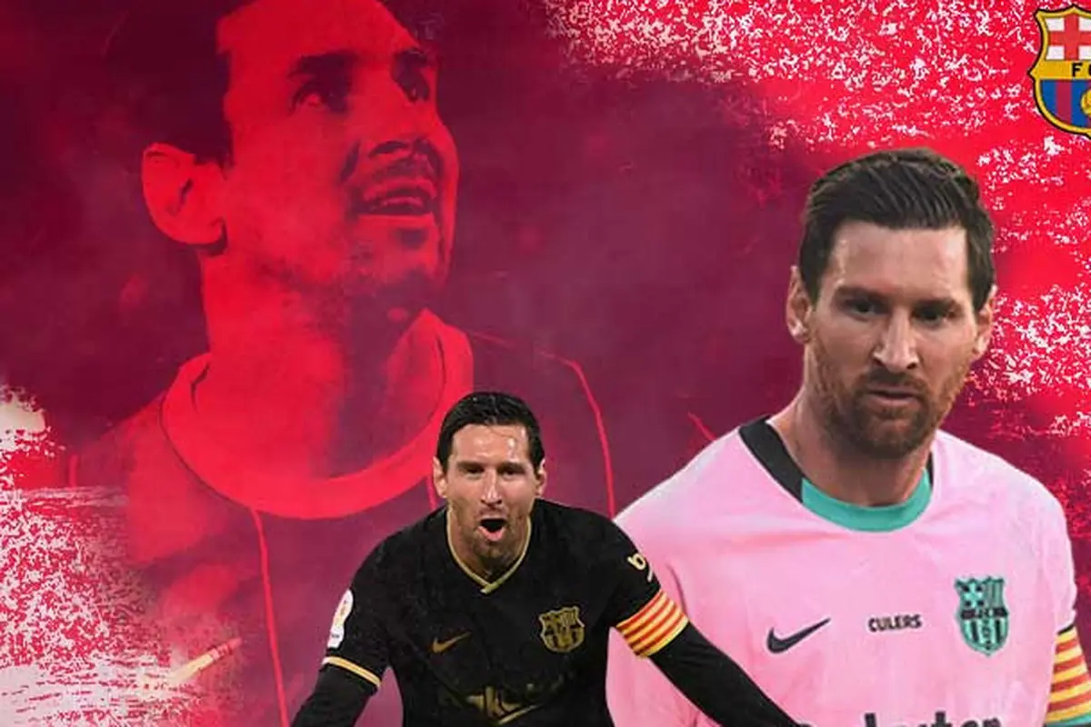 Barcelona - Ilustrasi Lionel Messi