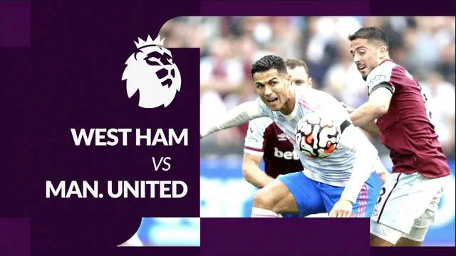 MOTION GRAFIS Liga Inggris: Manchester United Taklukkan West Ham United Berkat Gol Cristiano Ronaldo dan Jesse Lingard
