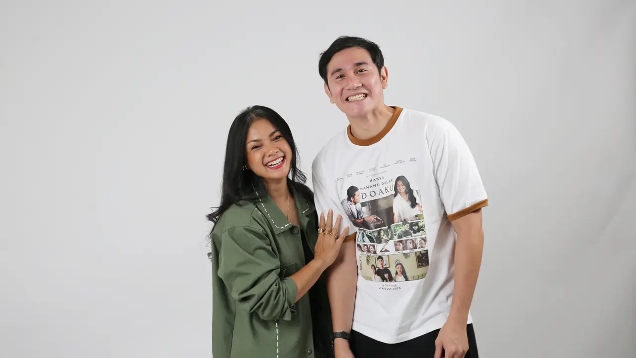 Nirina Zubir dan Vino G Bastian