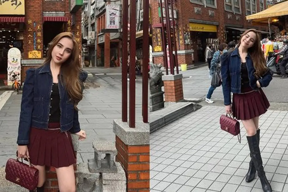 Potret Terbaru Agatha Chelsea Liburan ke Taipei, Dipuji Cantik Mirip Barbie (credit: instagram/agatha_chelsea)