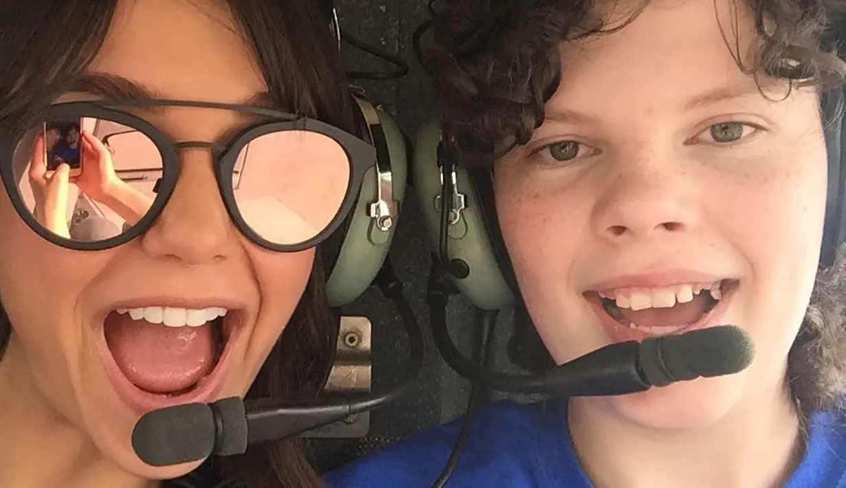 Saat ia mengetahui bahwa Hannah Stever ingin melihat Los Angeles untuk pertama kali, Nina langsung mengajaknya jalan-jalan. (instagram/hannah_stever)